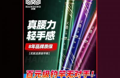 5米4长100元以内能买到什么样的百元鱼竿,汉鼎1号告诉你