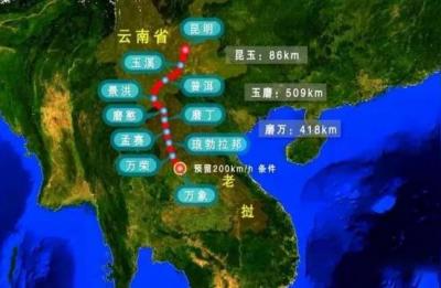 昆明至西双版纳高铁,我在昆明南站上西双版纳在哪站下双版那火车站在那