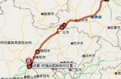 西安到成都全程多少公里,西安至成都高速公路服务区汇总