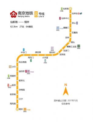 南京地铁3号线线路图,目前哪个区性价比高