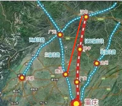 汉巴南高铁,汉中会再建一座高铁站吗