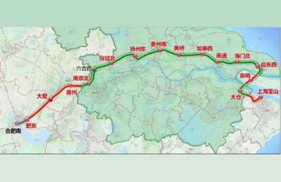 江苏高铁线路图,宁启高铁线路图