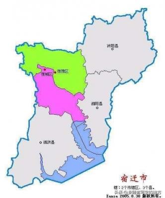 宿迁哪个省,宿迁市市区多少个镇